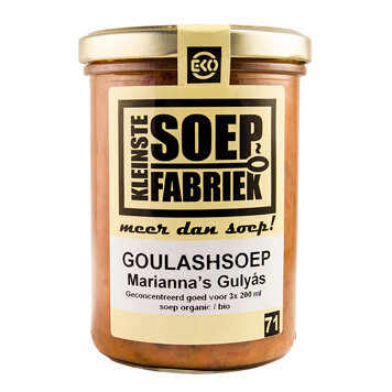 Goulashsoep, 400ml, KleinsteSoepFabriek