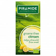 Groene thee citroen, 20x1kop, Piramide