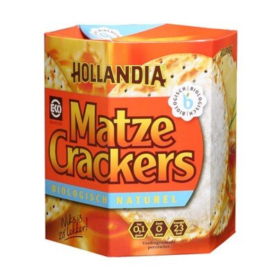 Matze crackers, naturel, 16st, Hollandia