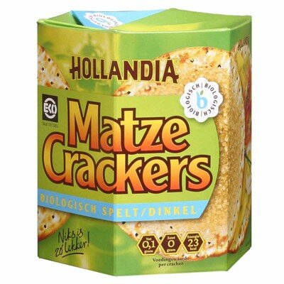 Matze crackers, spelt, 16st, Hollandia