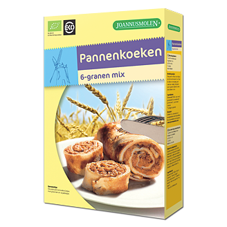 Pannenkoekenmix, 6granen, 300gr, Joannusmolen