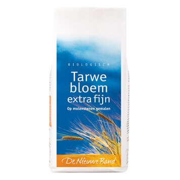 Tarwebloem extra fijn, 1kg, De Nieuwe Band