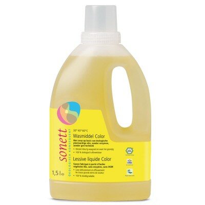 Vloeibaar wasmiddel color, 1,5ltr, Sonett