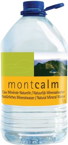 Natuurlijk mineraalwater, zonder koolzuur, 5 l, Montcalm