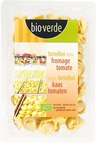 Verse tortellini, kaas tomaat, 200gr, Bioverde