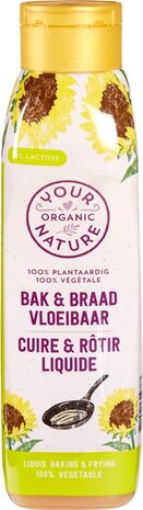 Bak en braad vloeibaar, 450ml, Your Organic Nature