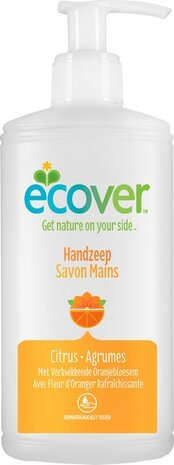 Handzeep citrus oranjebloesem, 250 ml, Ecover