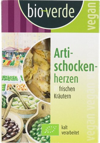 Artisjokharten, koelvers, 150gr, Bioverde