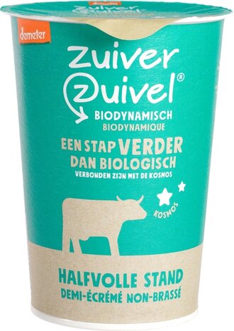 Standyoghurt, halfvol, 500gr, Zuiver Zuivel