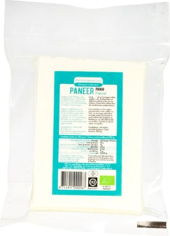 Panir-Indiase kaas, 150gr, Kleinlangevelsloo