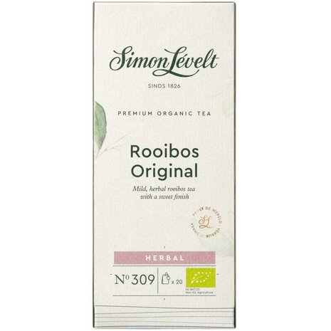 Rooibos classic thee, 20x1kop, Simon Levelt