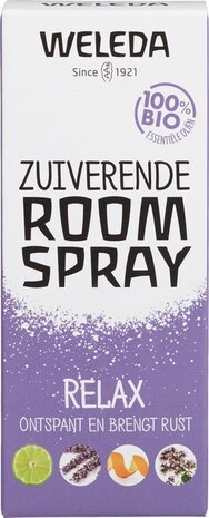 Zuiverende Room Spray, Relax, 50ml, Weleda