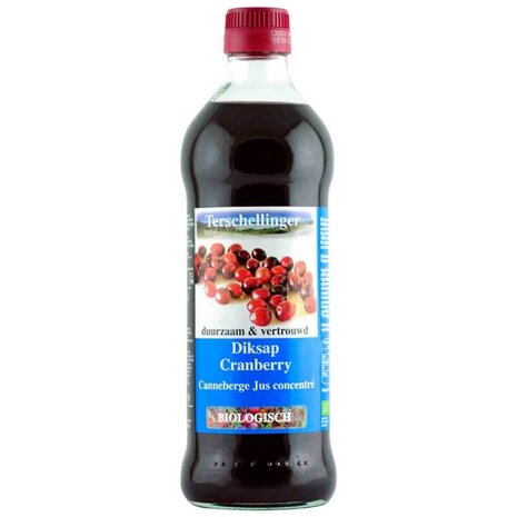 Cranberry diksap, 500ml, Terschellinger