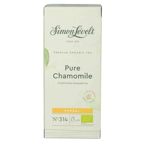 Pure chamomile thee, 20zakjes, Simon Levelt