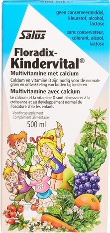 Floradix Kindervital, 500ml, Salus