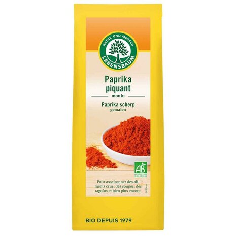 Paprikapoeder, pikant, 50gr, Lebensbaum