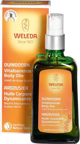 Vitaliserende huidolie duindoorn, 100ml, Weleda