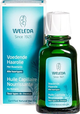 Voedende haarolie rozemarijn, 50ml, Weleda