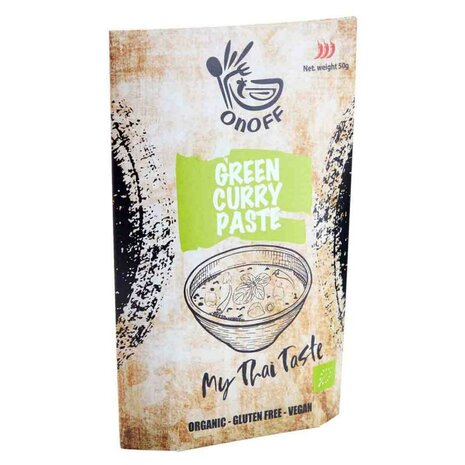 Thaise groene currypasta, 50gr, onoff spices!