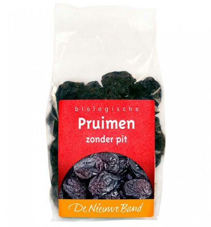 Pruimen, zonder pit, 250gr, De Nieuwe Band