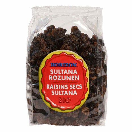 Rozijnen, sultana-, 1kg, Horizon