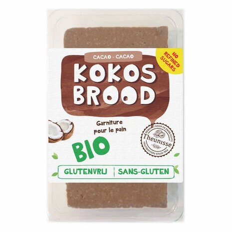 Kokosbrood cacao, 220gr, Theunisse