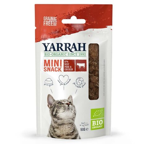 Kattensnack mini, 50gr, Yarrah