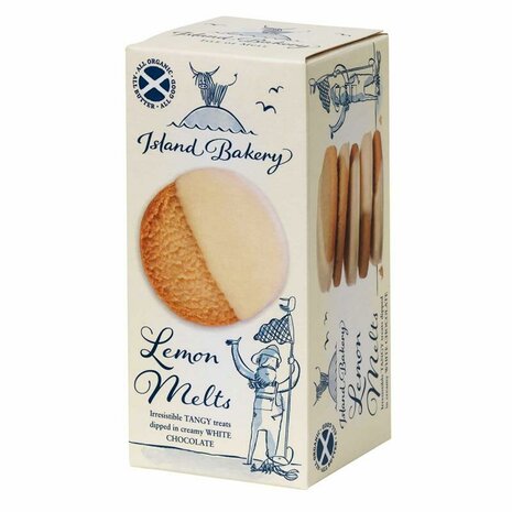 Biscuit, lemon melts, 133gr, Island Bakery