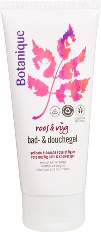 Bad &amp; douchegel roos &amp; vijg, 200ml, Botanique