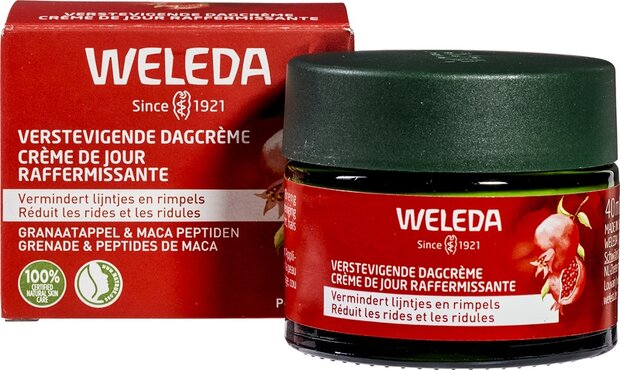 Verstevigende dagcreme granaatappel &amp; maca - 40+ huid, 40ml, Weleda