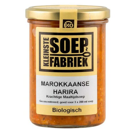 Marokkaanse harira soep, 400ml, KleinsteSoepFabriek