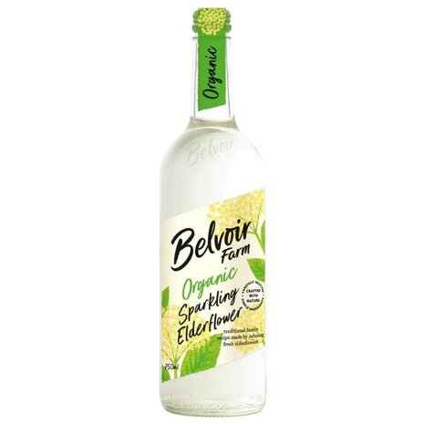 Elderflower, frisdrank, 750ml, Belvoir