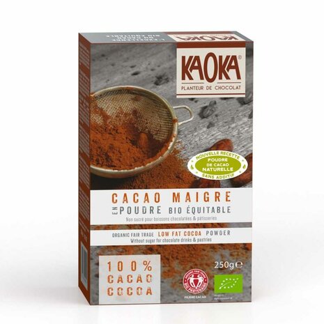 Cacaopoeder, 250gr, Kaoka