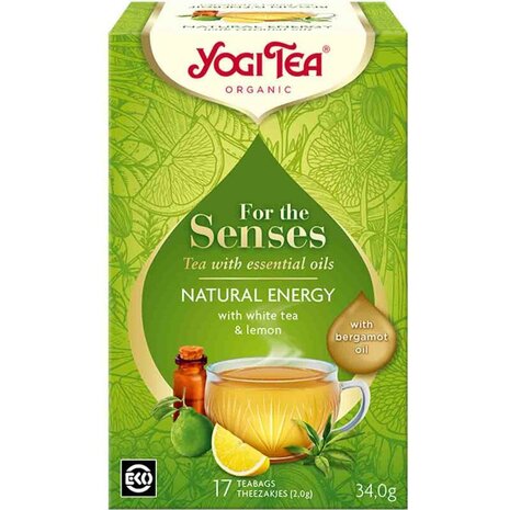 Senses, natural wellbeing, 17x1kop, Yogi thee