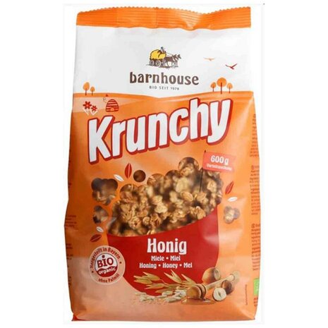 Krunchy, honing, 600gr, Barnhouse