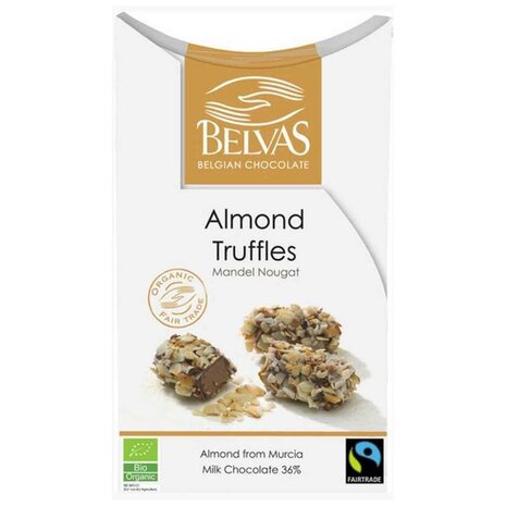 Almond truffels, 100gr, Belvas