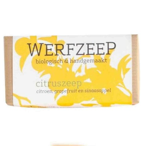 Citruszeep, 100gr, Werfzeep