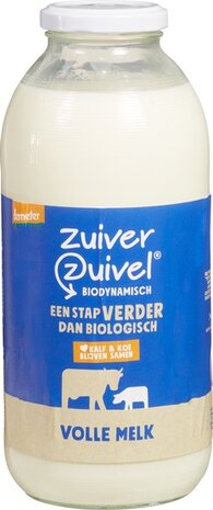 Volle melk, 1ltr-fles, Zuiver Zuivel