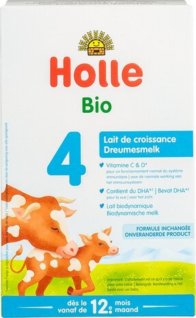 Dreumesmelk 4, vanaf 12mnd, 600gr, Holle