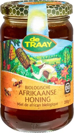 Afrikaanse honing, 350gr, de Traay honing