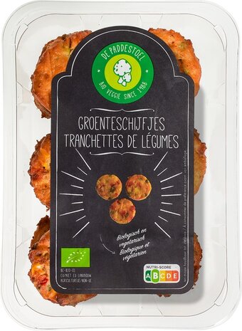 Groenteschijfjes, 240gr, De Paddestoel