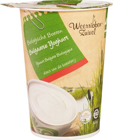 Bulgaarse yoghurt, 500ml, Weerribben Zuivel