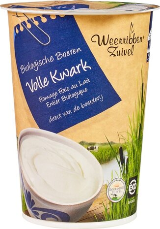 Volle kwark, 500ml, Weerribben