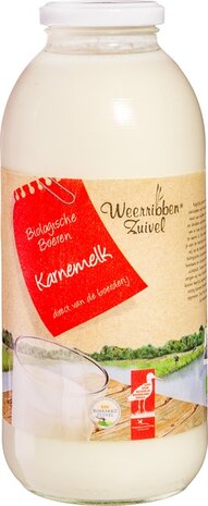 Karnemelk 1ltr-fles, Weerribben Zuivel