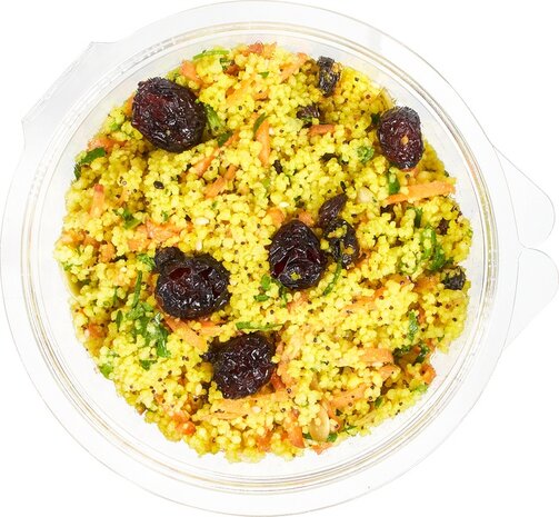 Salade couscous, citrus &amp; cranberry, 150gr, Crave Good Food