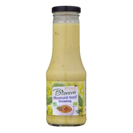 Mosterd-saladedressing, 290ml, Bionova