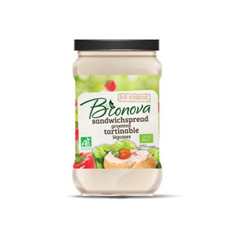 Sandwichspread groente, 280gr, Bionova