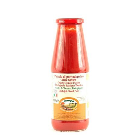 Passata, rosso gentile, 700gr, Campo