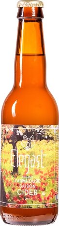 Cider farmhouse saison, 33cl, Elegast cidery