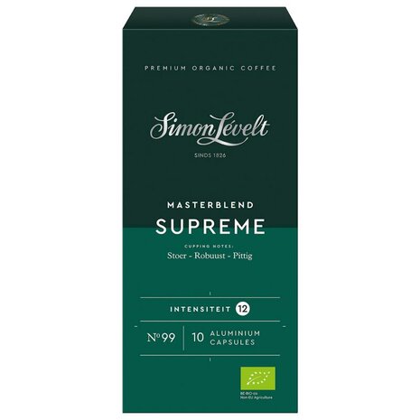 Koffiecups supreme, 10stuks, Simon Levelt